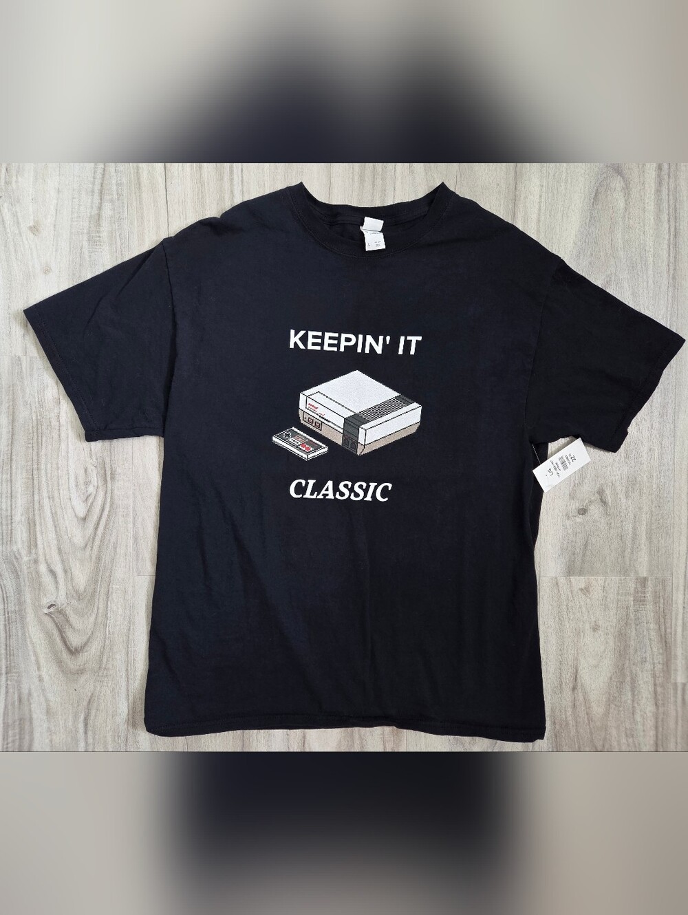 Keepin' It Classic Retro Console Graphic Tee Nintendo NES Graphic T-Shirt